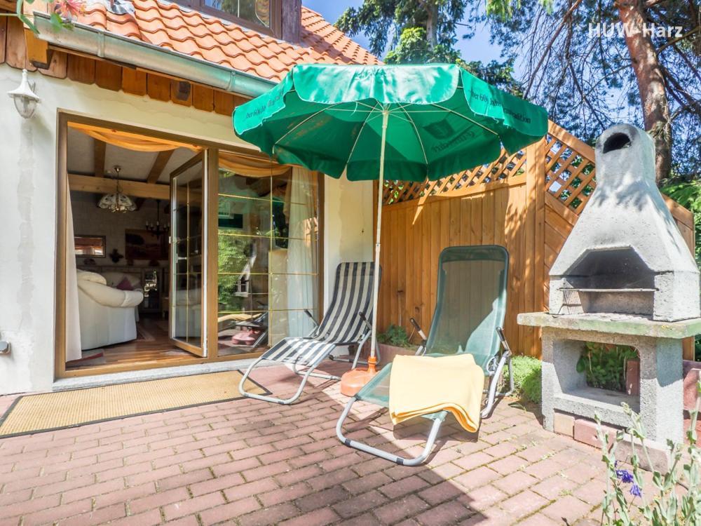 Idyllisches Ferienhaus Bei Wernigerode Benzingerode Exterior foto