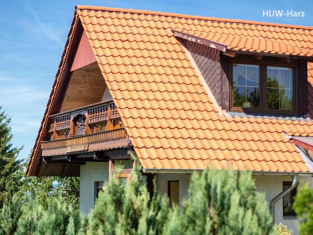 Idyllisches Ferienhaus Bei Wernigerode Benzingerode Exterior foto